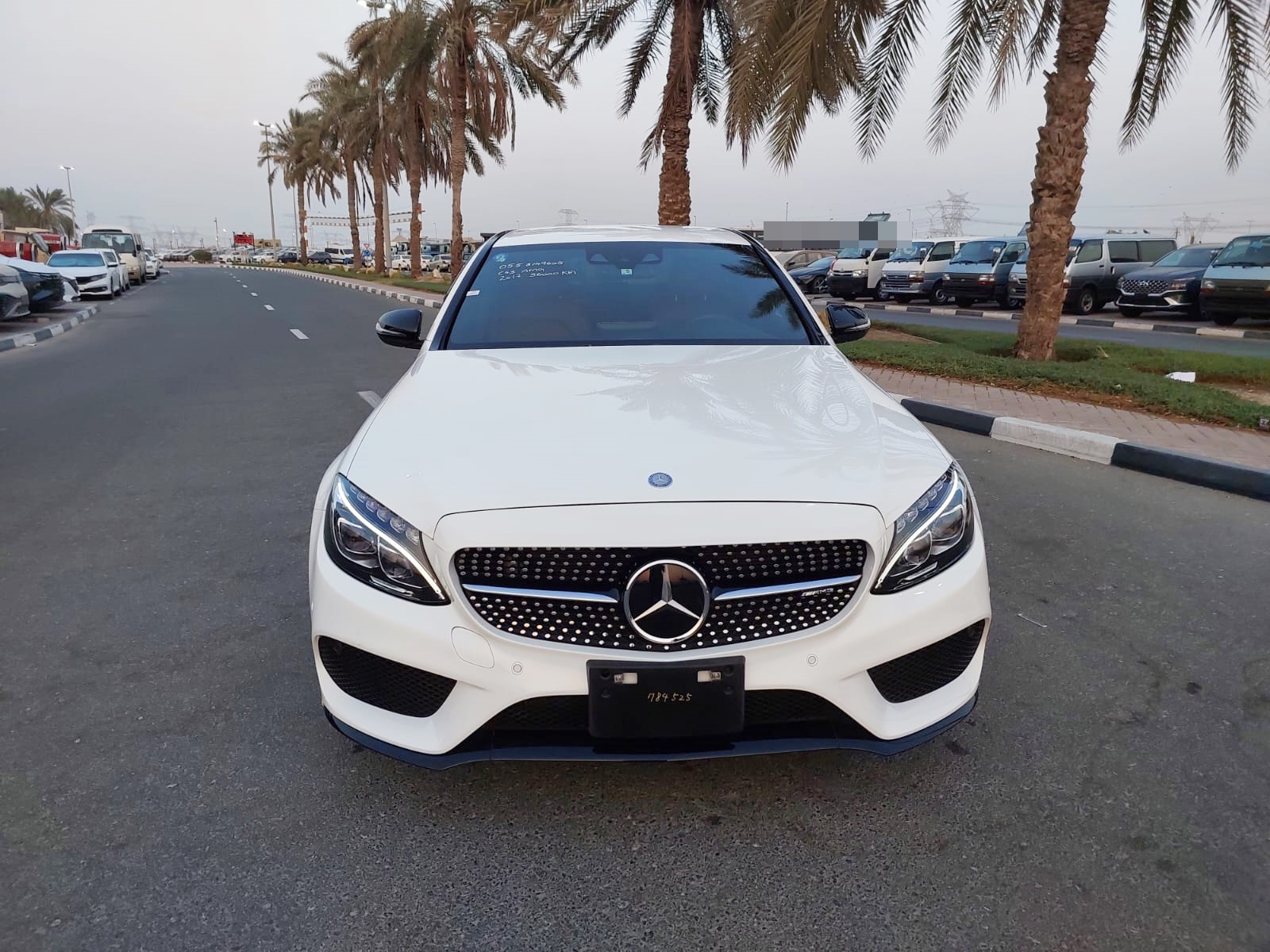 6103 MERCEDES-BENZ C-CLASS C43 AMG BiTurbo 2.9 A/T 2WD WHITE